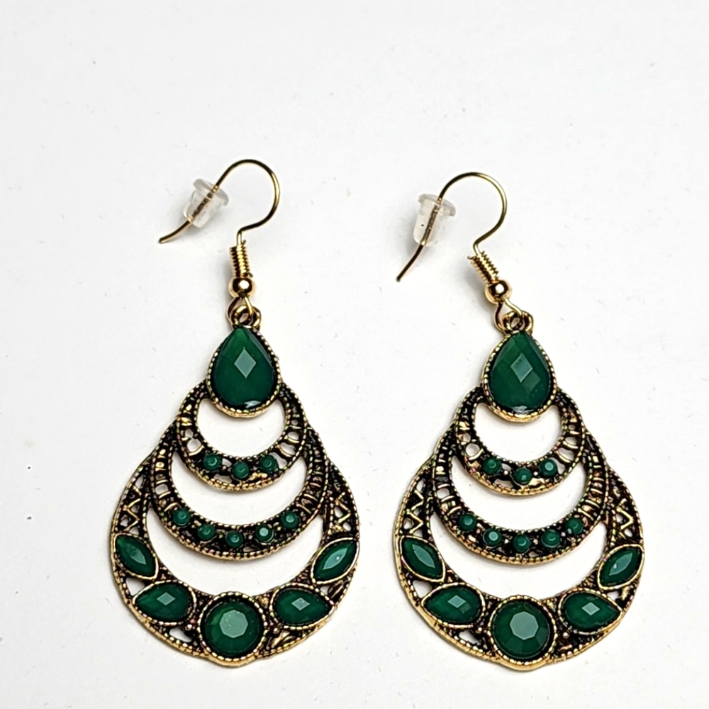 Bohemian Vintage Style Statement Earrings - Picture 1 of 7